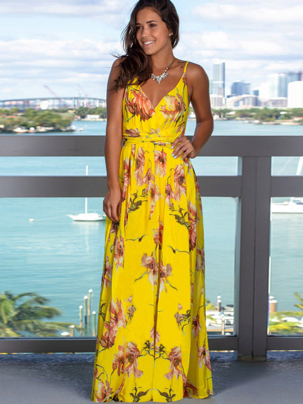 GR | Printed beach dress