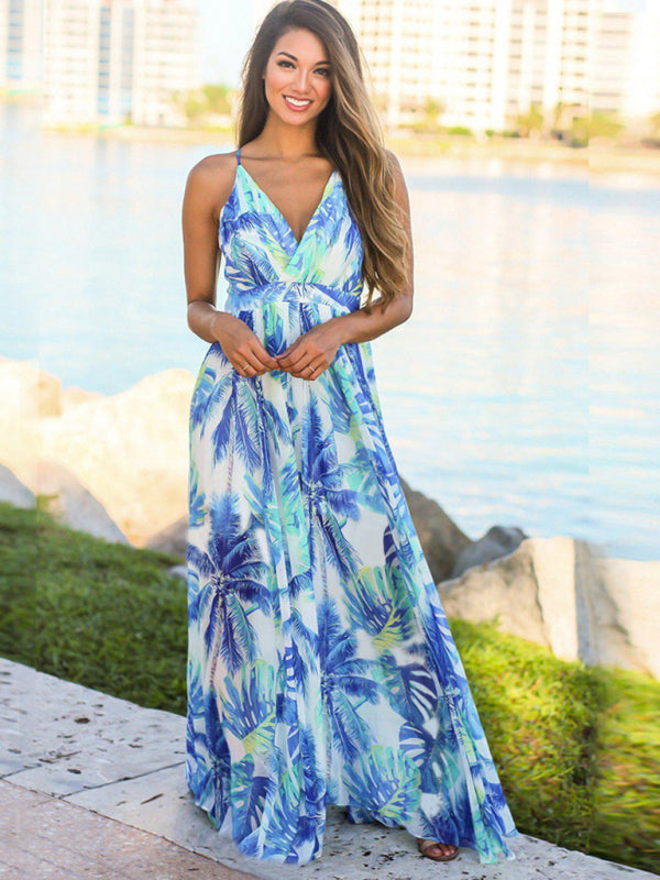 GR | Printed beach dress