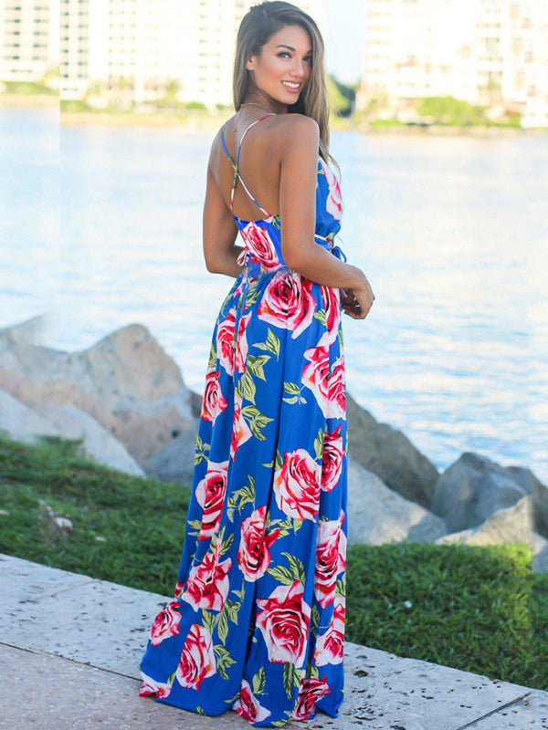 GR | Printed beach dress
