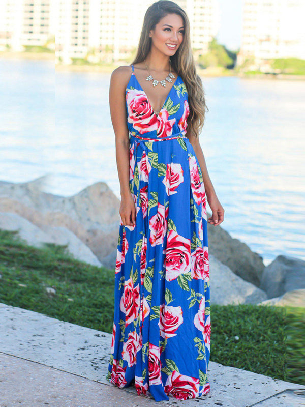 GR | Printed beach dress