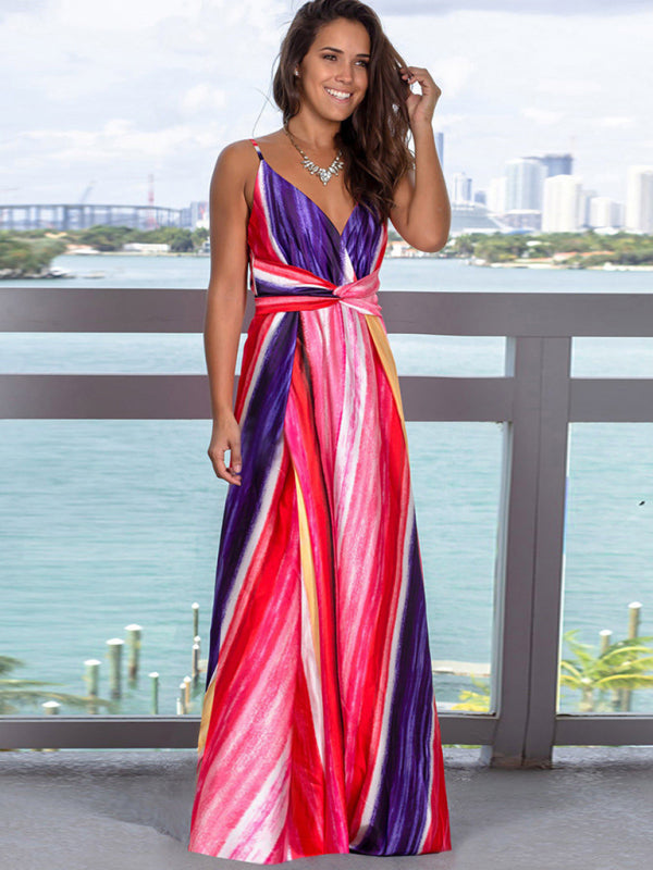 GR | Printed beach dress