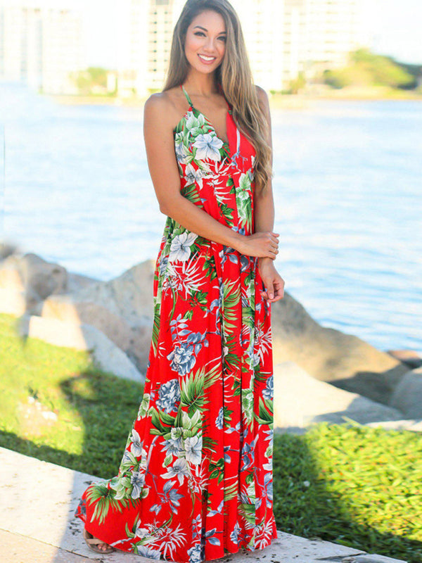 GR | Printed beach dress
