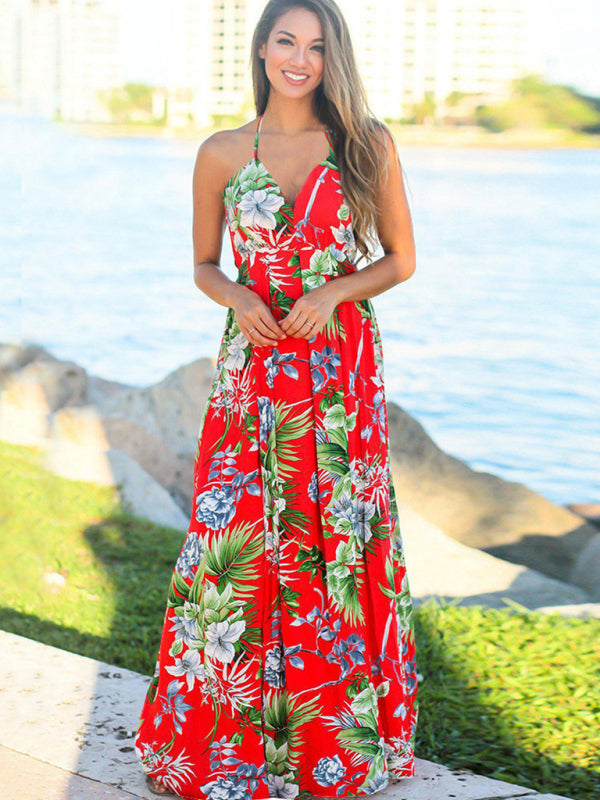 GR | Printed beach dress