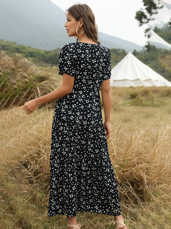 GR | Floral Bohemian Dress