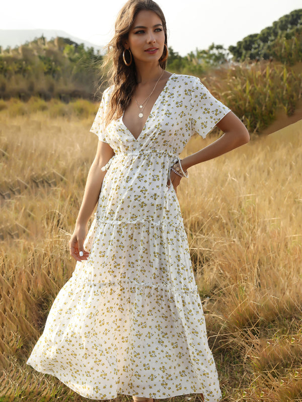 GR | Floral Bohemian Dress