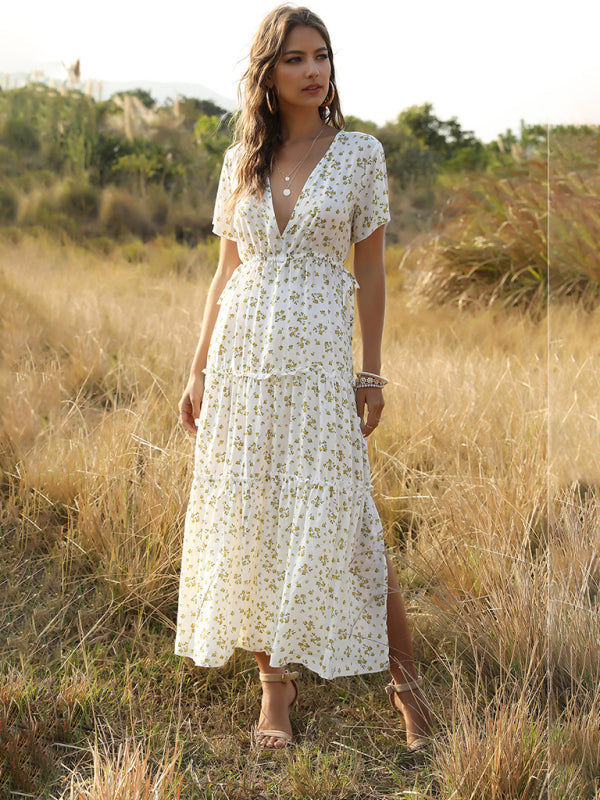 GR | Floral Bohemian Dress