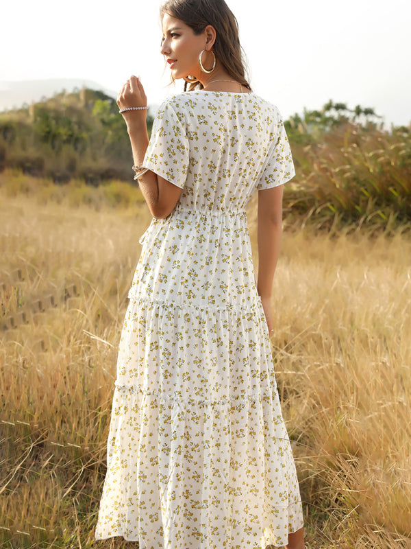 GR | Floral Bohemian Dress