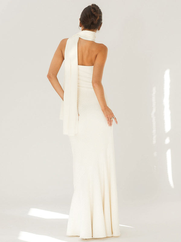 GR | Wrap hem scarf dress