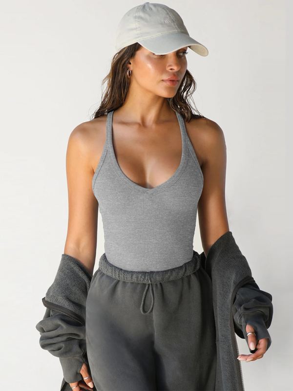GR | New knitted vest for women, sexy slim fit, inner top 