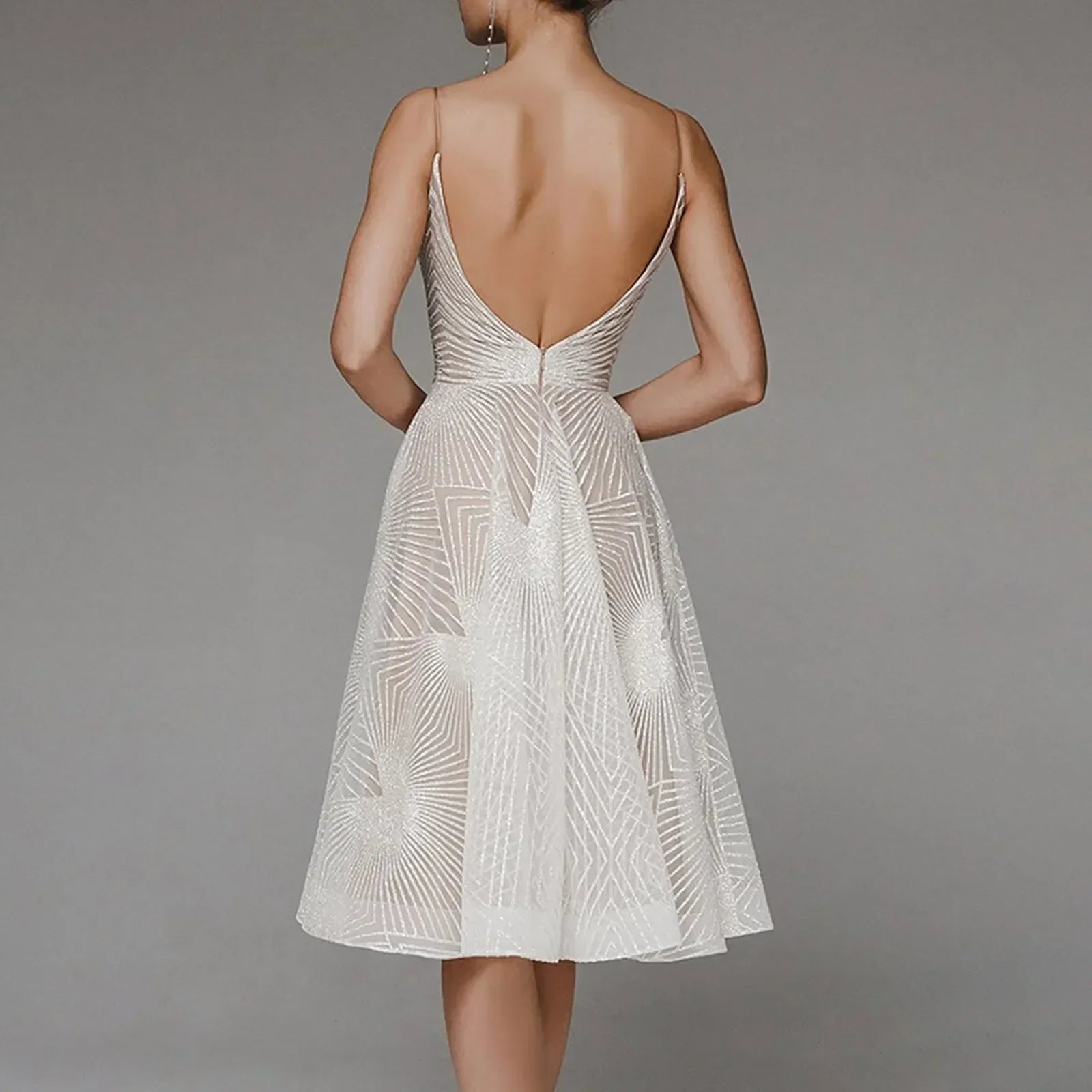 GR | Women's Embroidered Luxury Dress