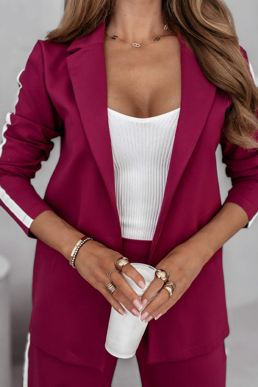 GR | Sophisticated luxury blazer set for women