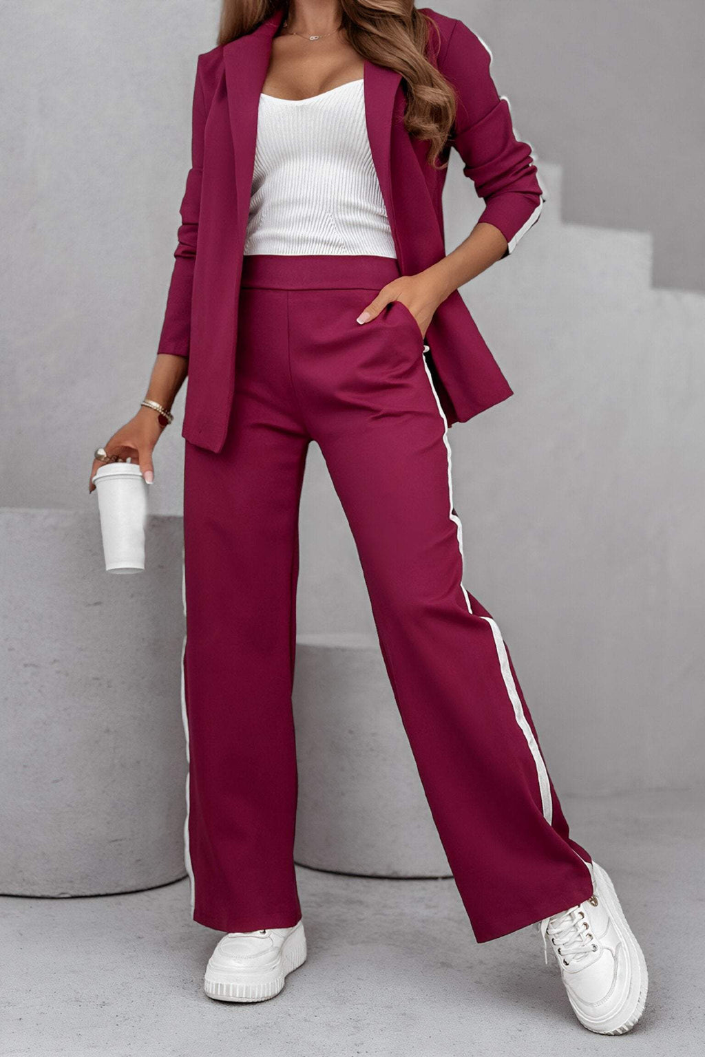 GR | Sophisticated luxury blazer set for women