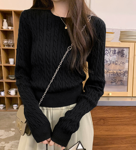 GR | Strickpullover mit R halsausschnitt