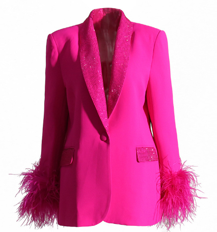 GR | Feather Blazer for Women