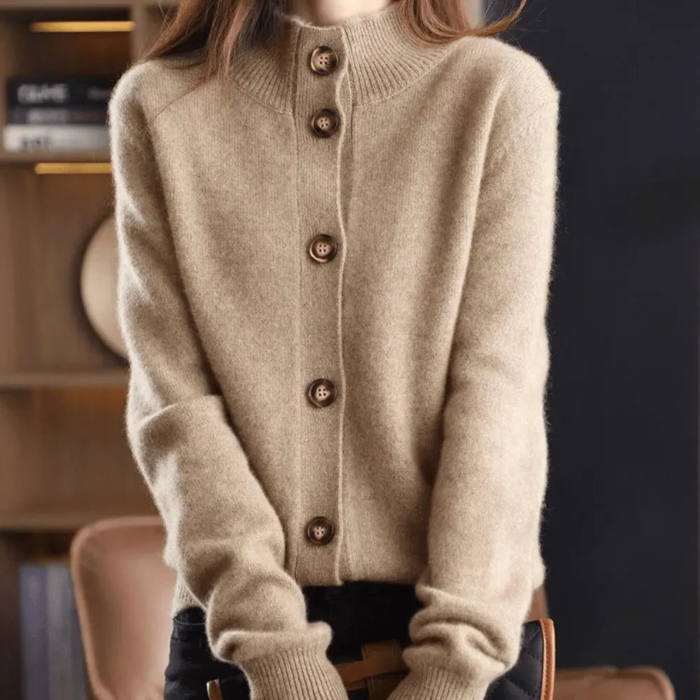 GR | Luxuriöse Kaschmir Strickjacke