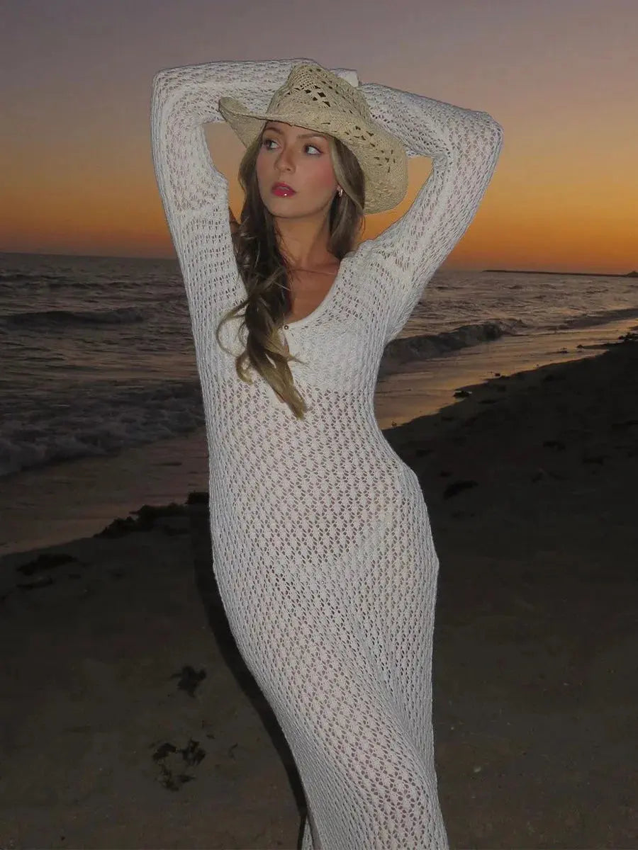 GR | Weißes Sommerkleid