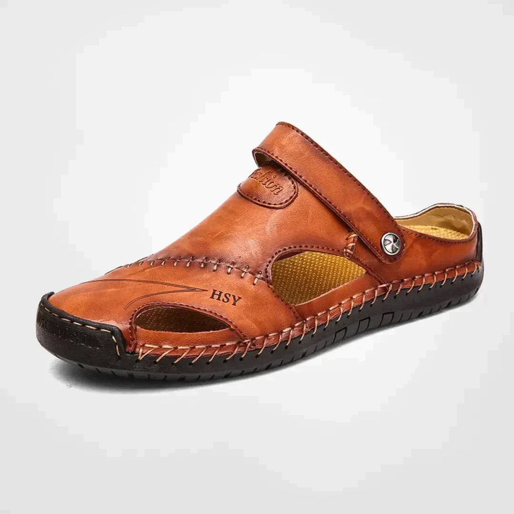 GR | Orthopedic leather sandals