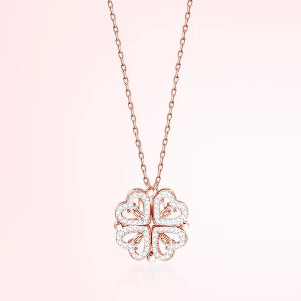 GR | Clover Heart Necklace
