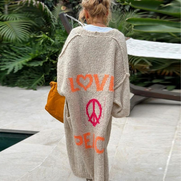 GR peace strickjacke - Ibiza