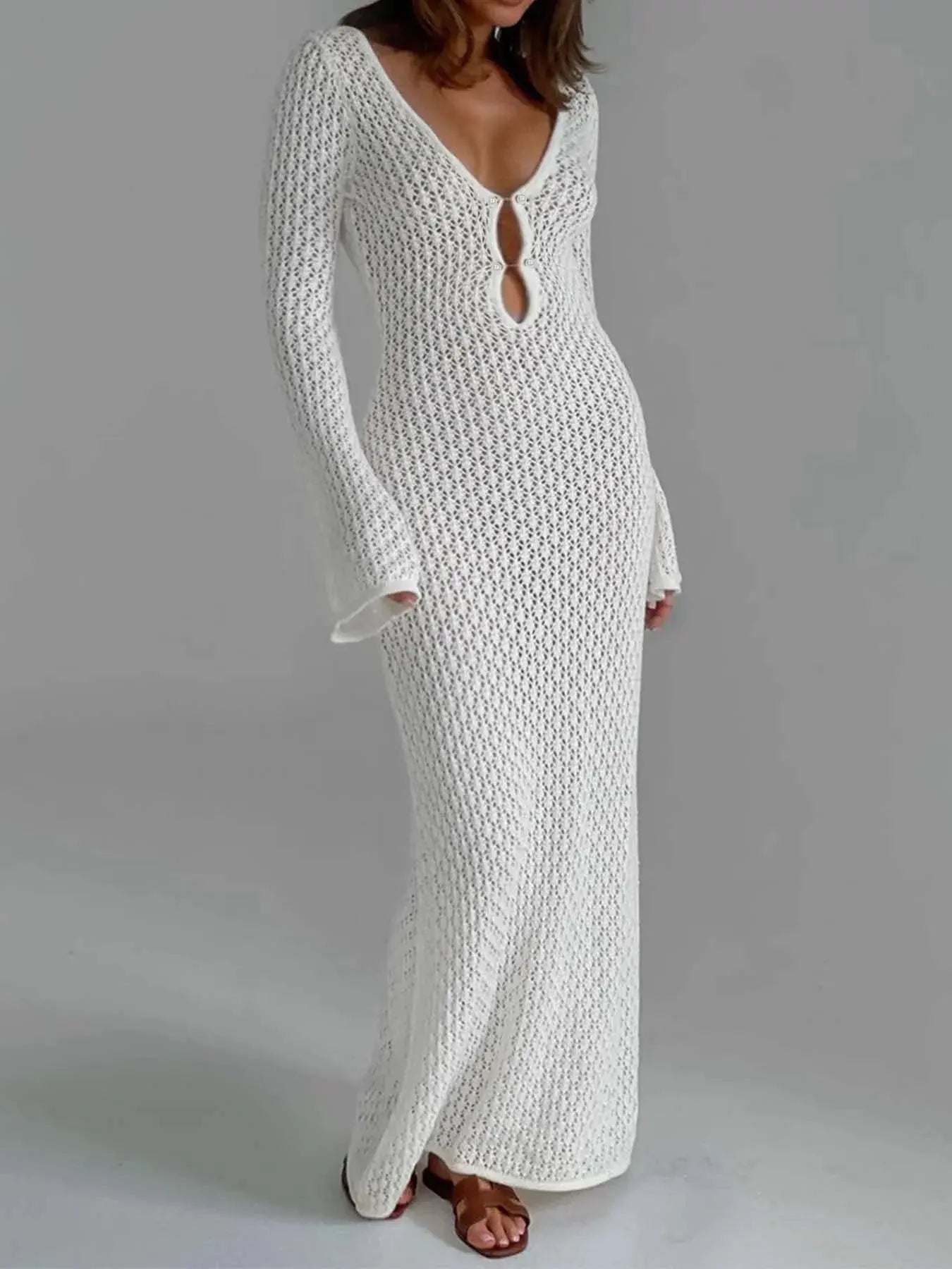 GR | Weißes Sommerkleid