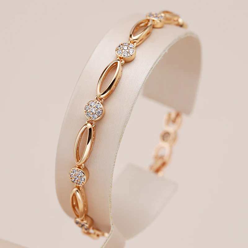 GR | Elegant Mit Goldzirkonia