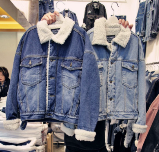 GR | Thick Denim, Fleece Lined For Women