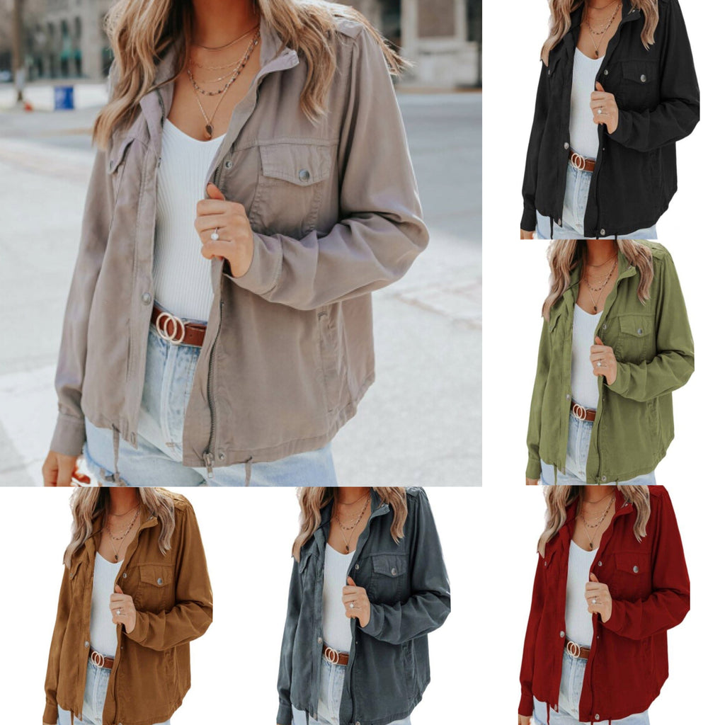 GR | Casual transitional jacket with zipper