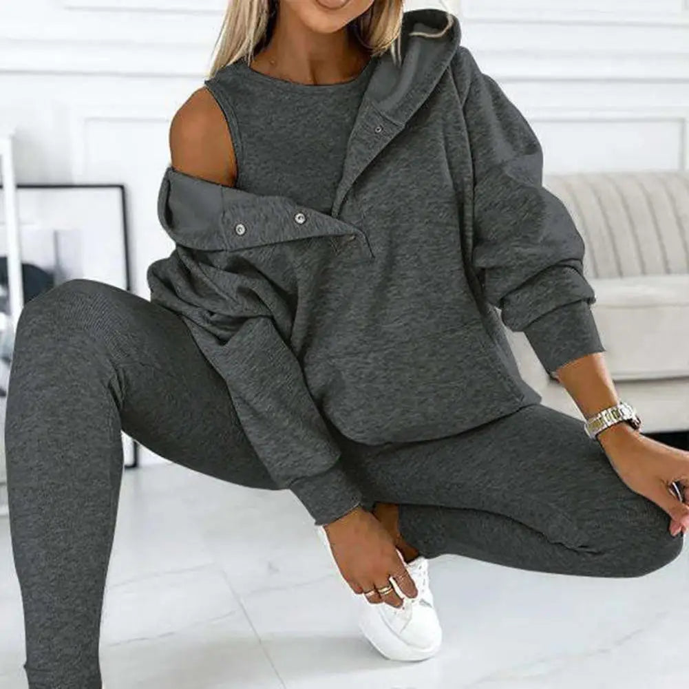 GR | Two-piece women's set with hoodie