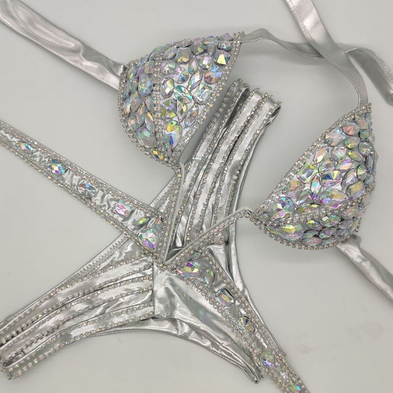 GR | Diamanté Bikini Set