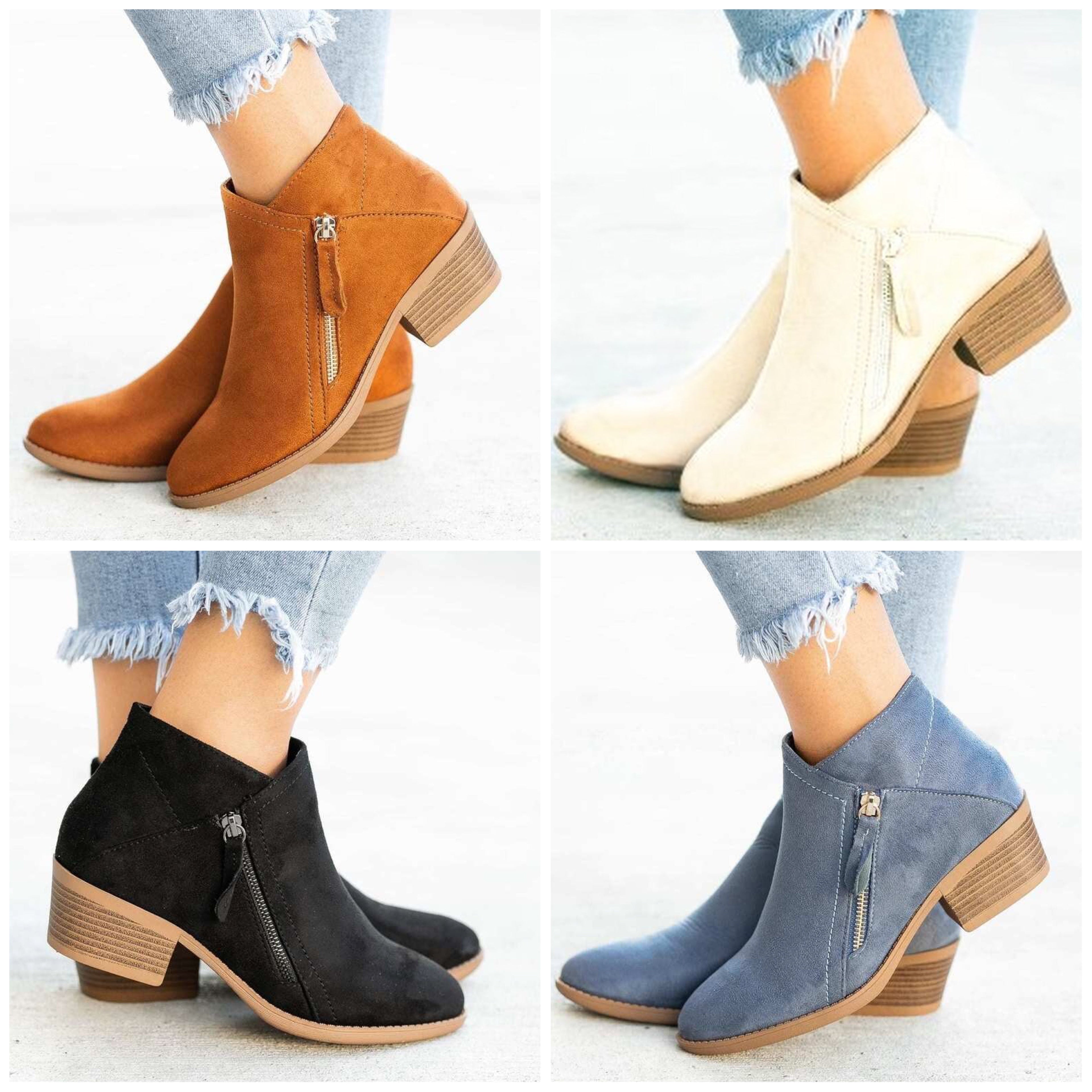 GR | Casual cowboy ankle boots