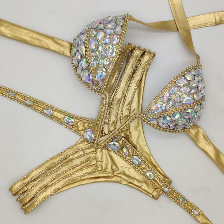 GR | Diamanté Bikini Set