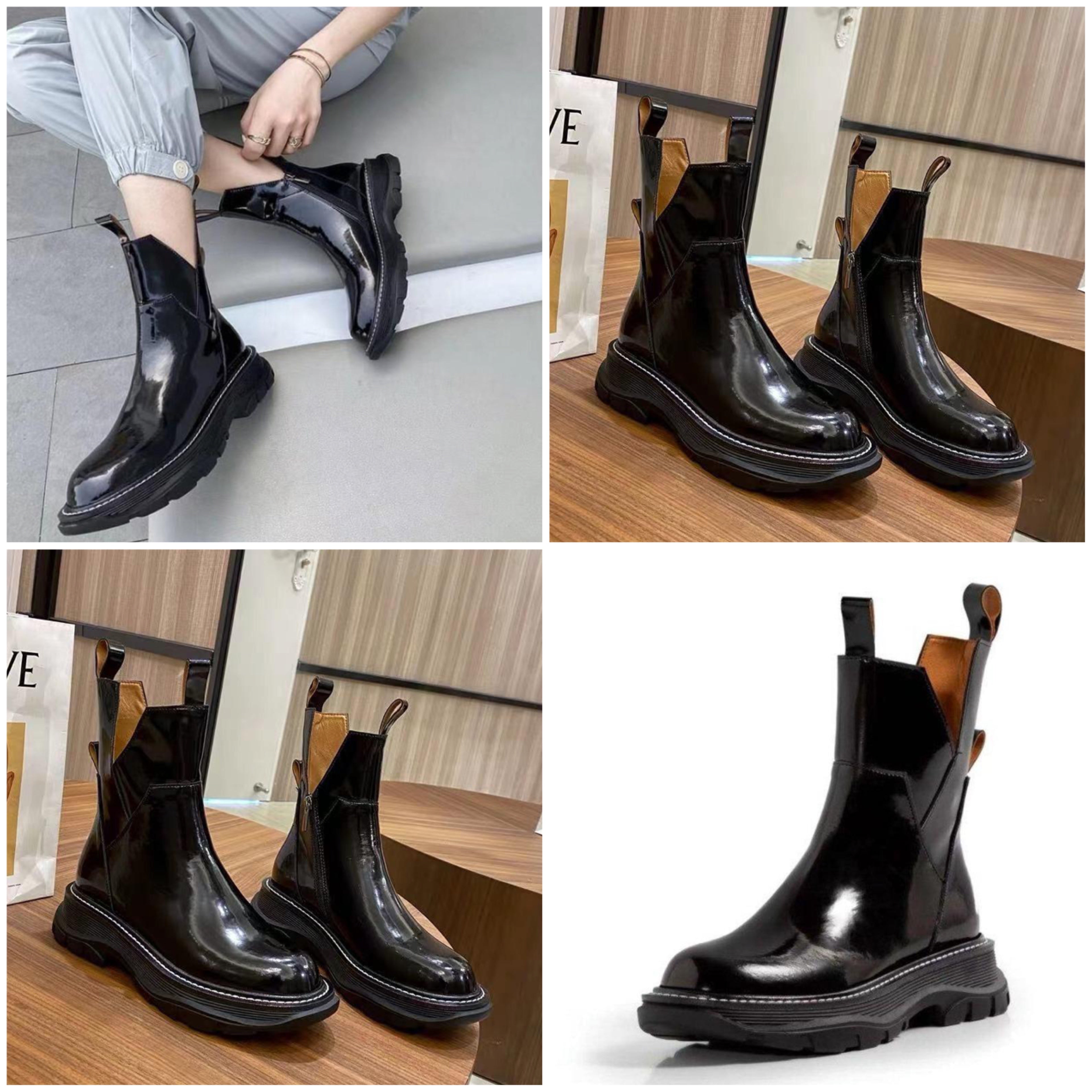 GR | Casual ankle boots with zipper