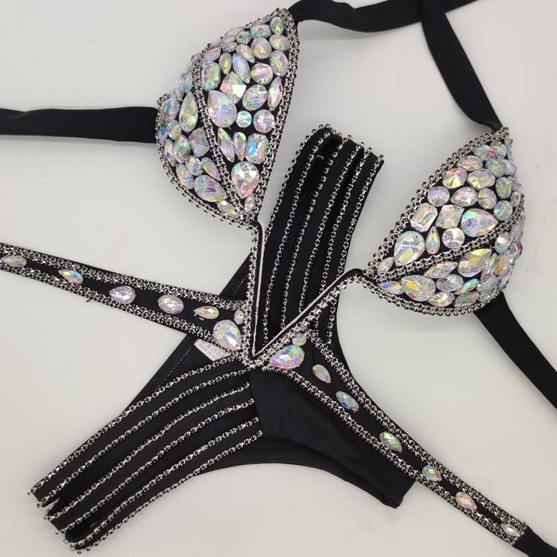 GR | Diamanté Bikini Set
