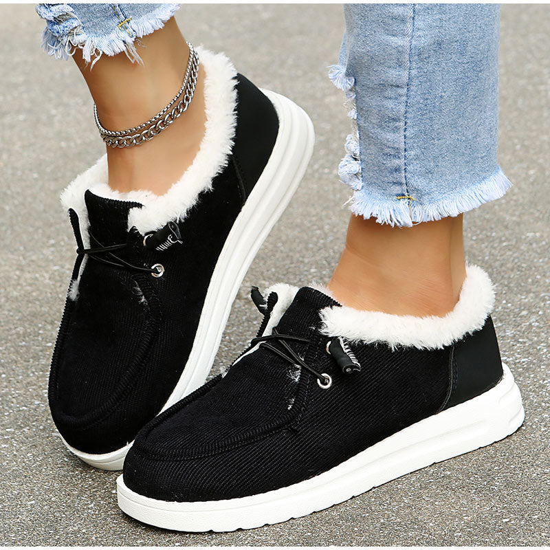 GR - Elegant winter sneakers with fur lining