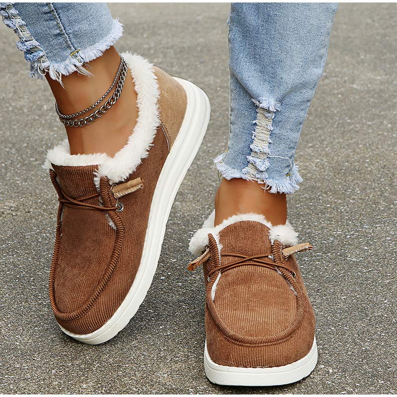 GR - Elegant winter sneakers with fur lining