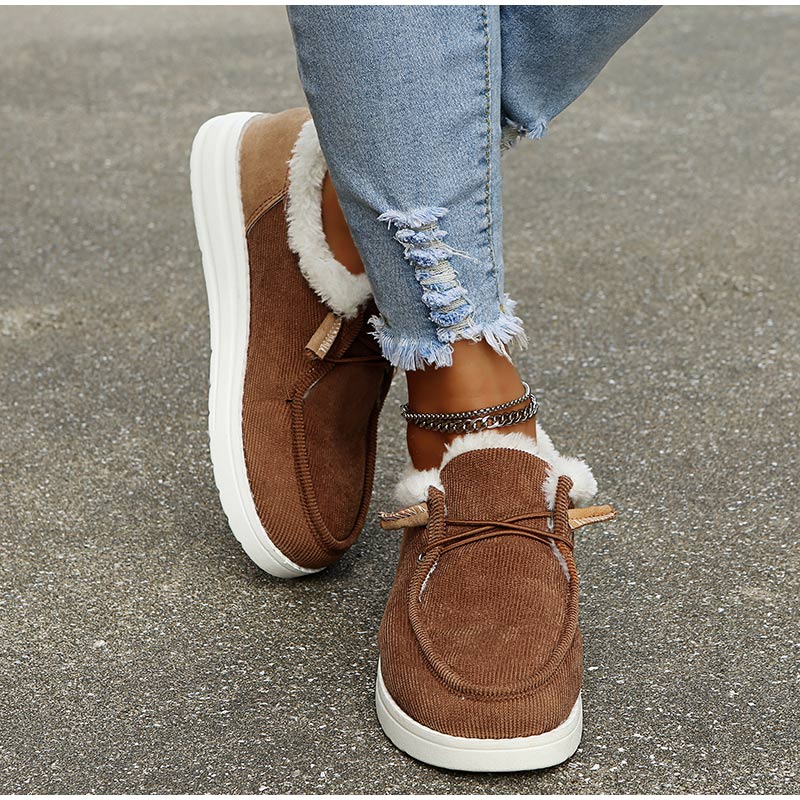 GR - Elegant winter sneakers with fur lining
