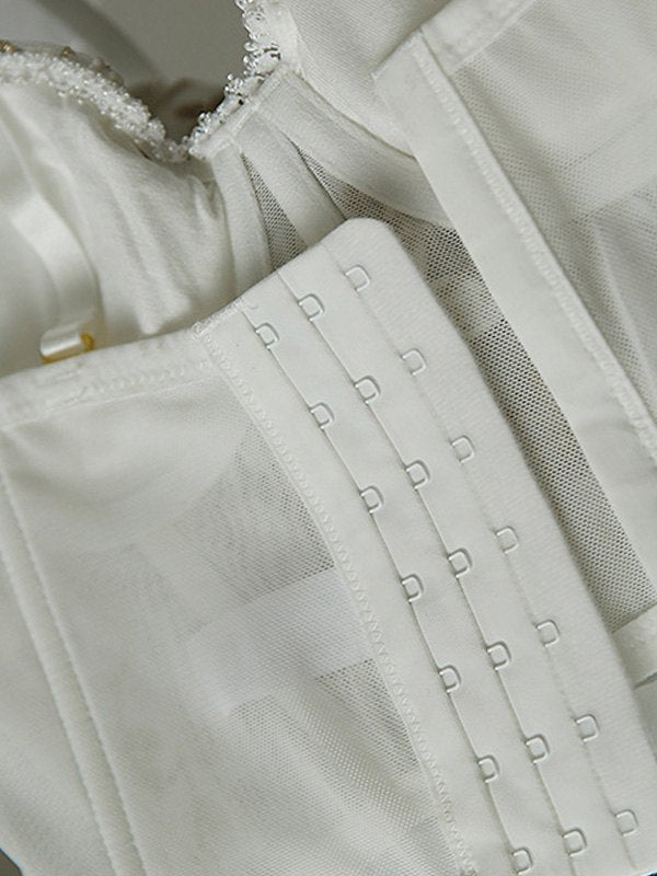 GR | Bustier Corset with Lace Trim