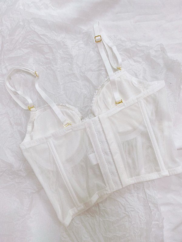 GR | Bustier Corset with Lace Trim