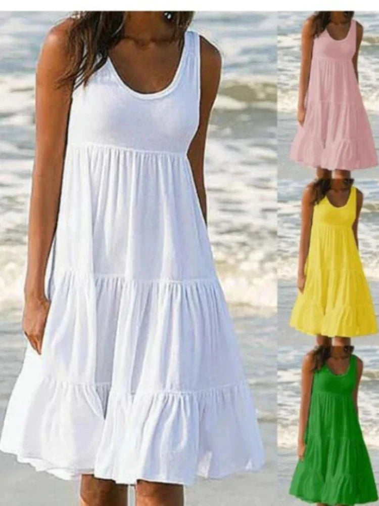 GR | Boho Ibiza beach dress