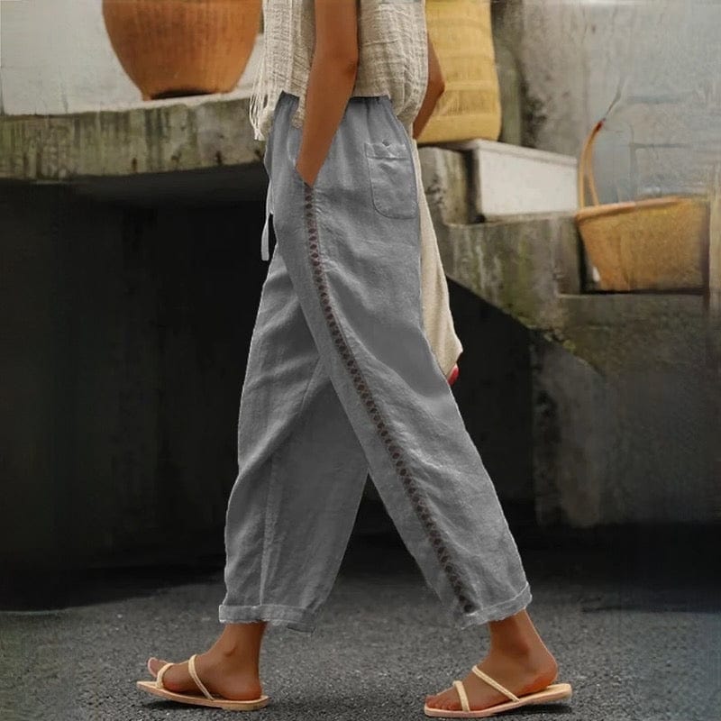 GR | Bequeme Leinenhose für Damen