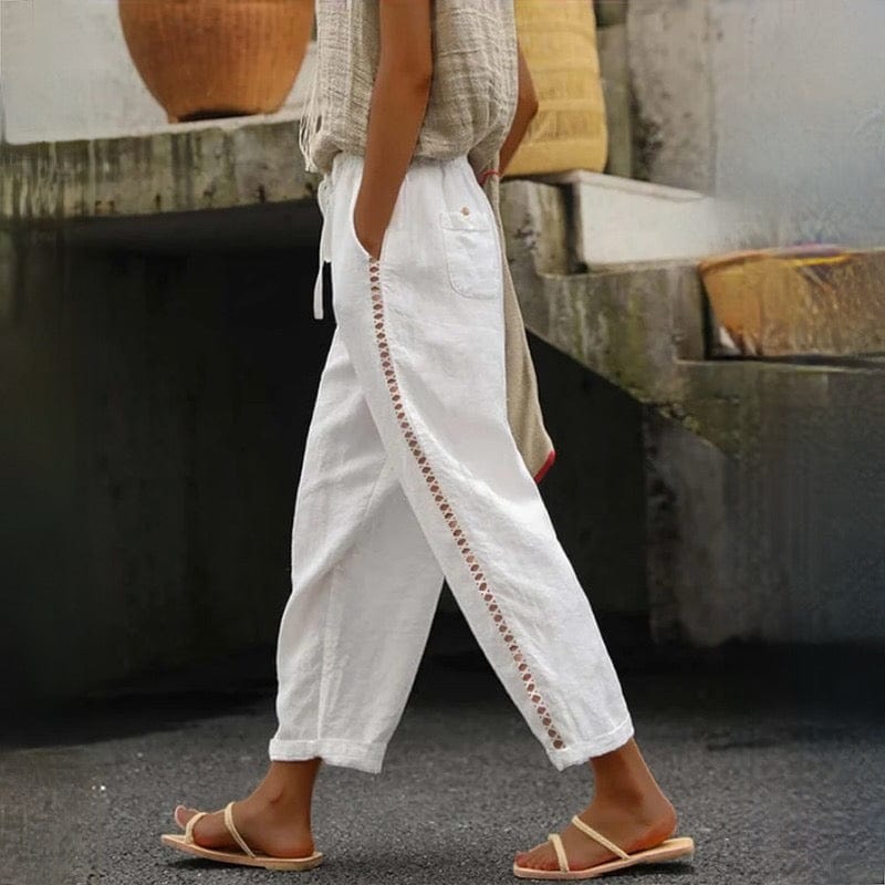 GR | Bequeme Leinenhose für Damen
