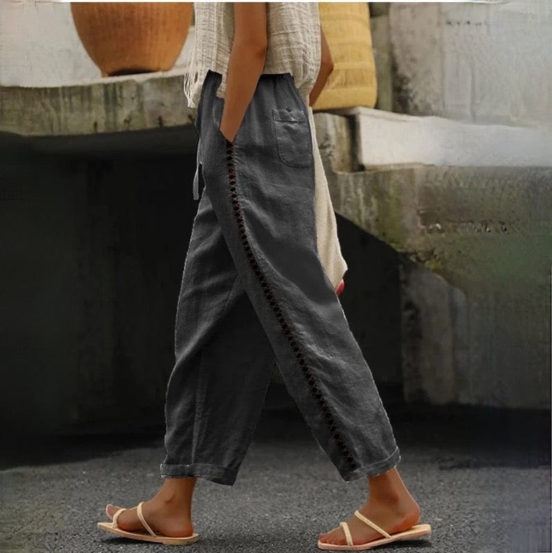 GR | Bequeme Leinenhose für Damen