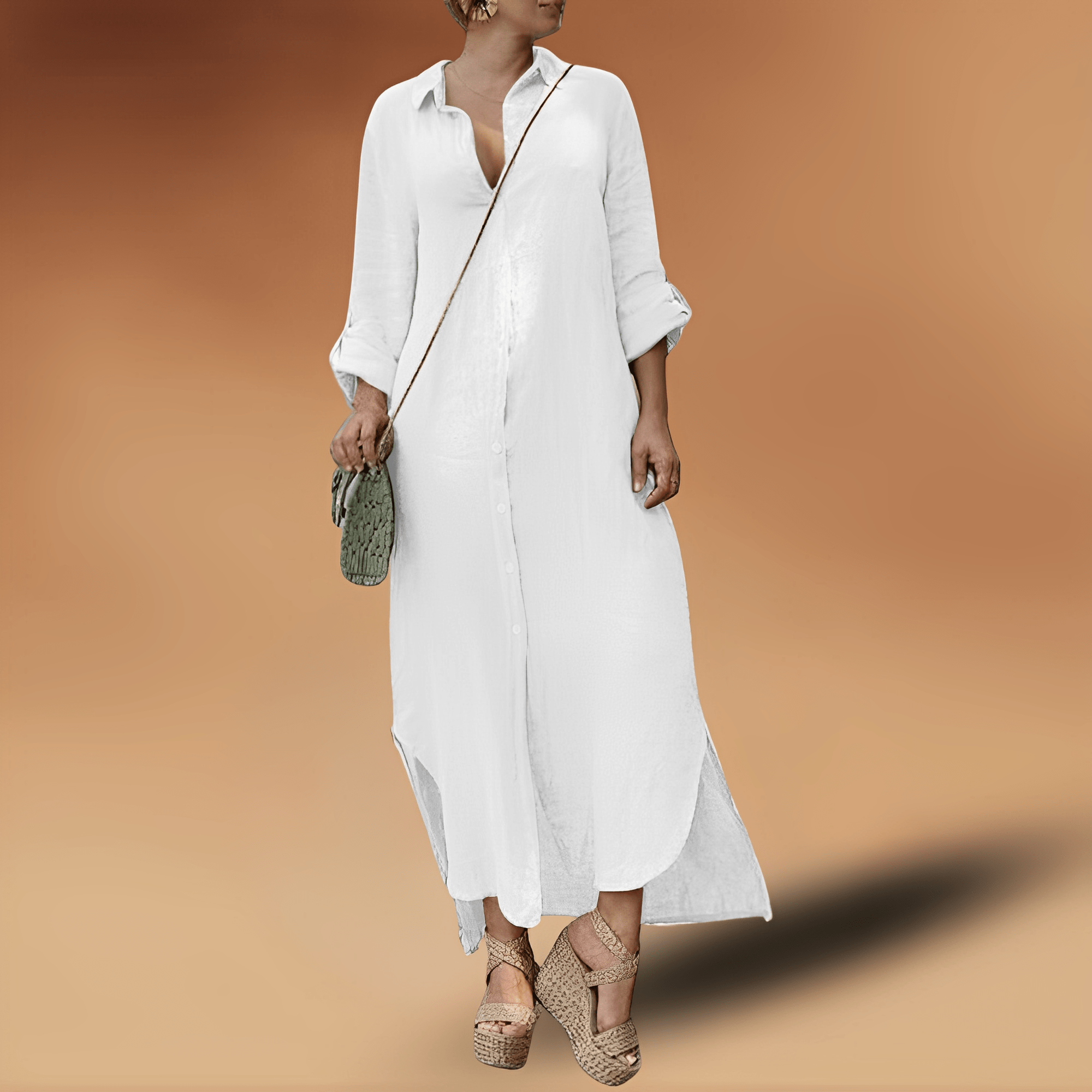 GR | stilvolles Leinenkleid