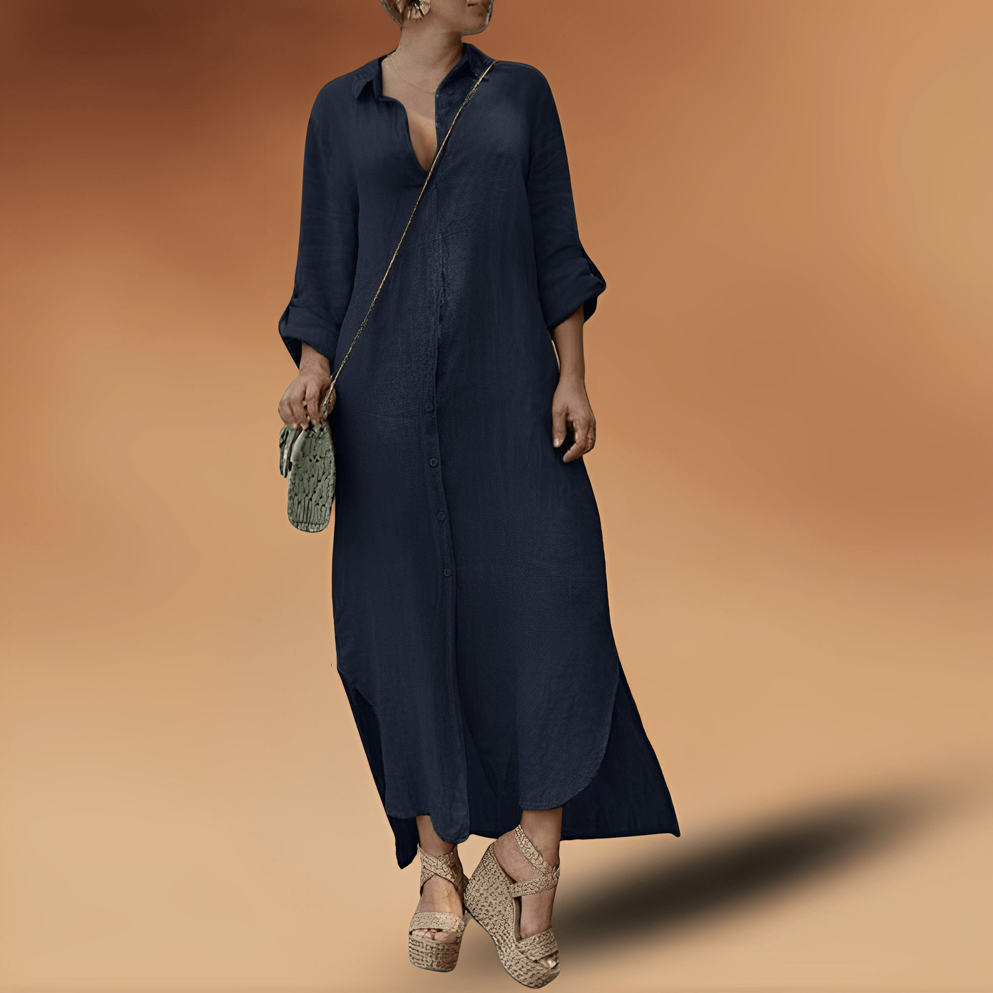 GR | stilvolles Leinenkleid