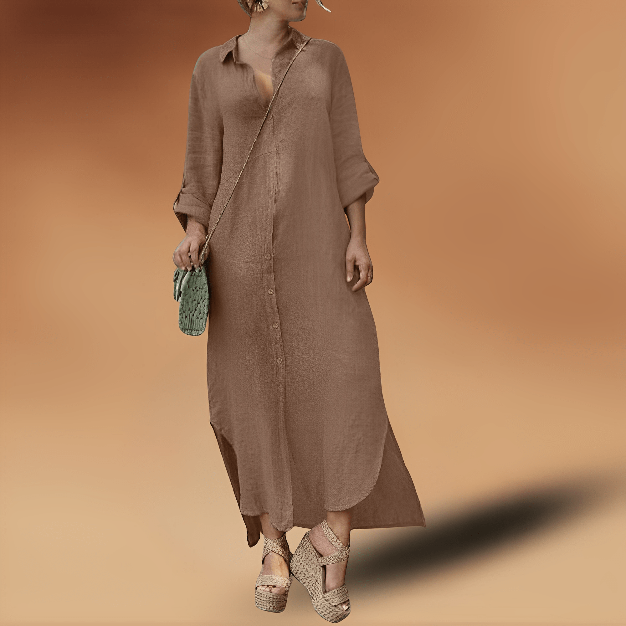 GR | stilvolles Leinenkleid