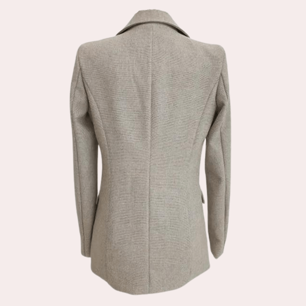 GR | Women's Clothing Set Elegant 3-Piece Women's Set Stylish Trousers, Vest and Chic Blazer