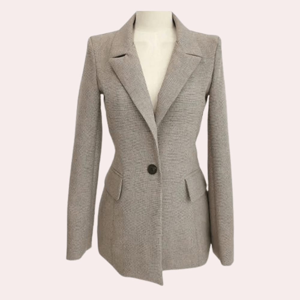 GR | Women's Clothing Set Elegant 3-Piece Women's Set Stylish Trousers, Vest and Chic Blazer