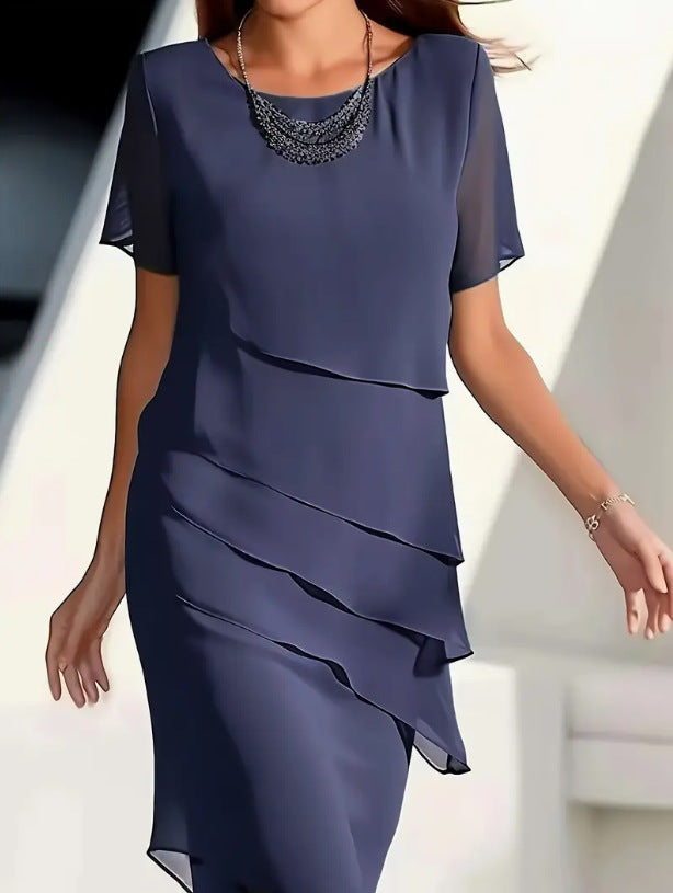 GR | Elegantes Damen Kleid Luftig, Feminin & Ideal Für Besondere Anlässe