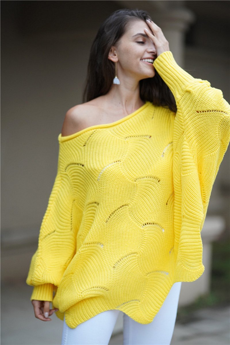 GR Es wird alles gut Strickpullover - Grün