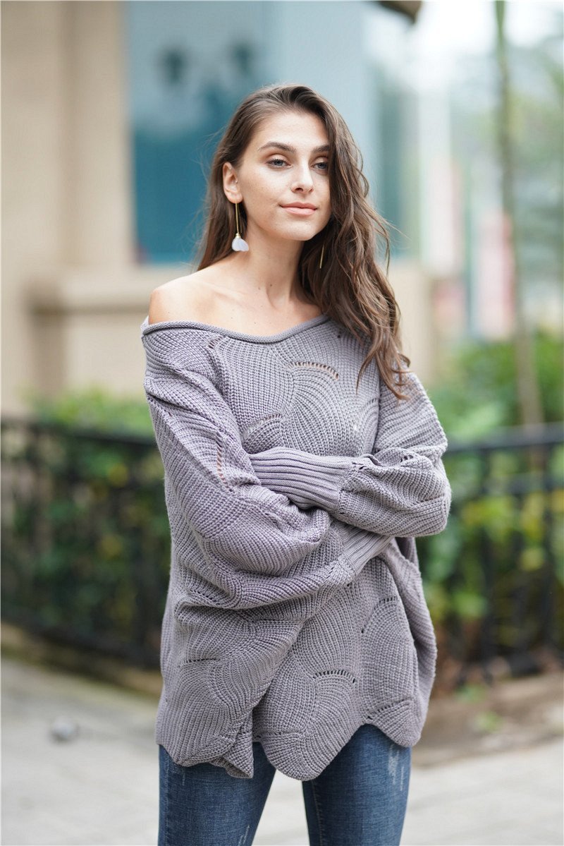 GR Es wird alles gut Strickpullover - Grün